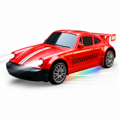 KLOOVY Drift Car 1:24 RC with LED Light, Auto Demo, RGB LED Light