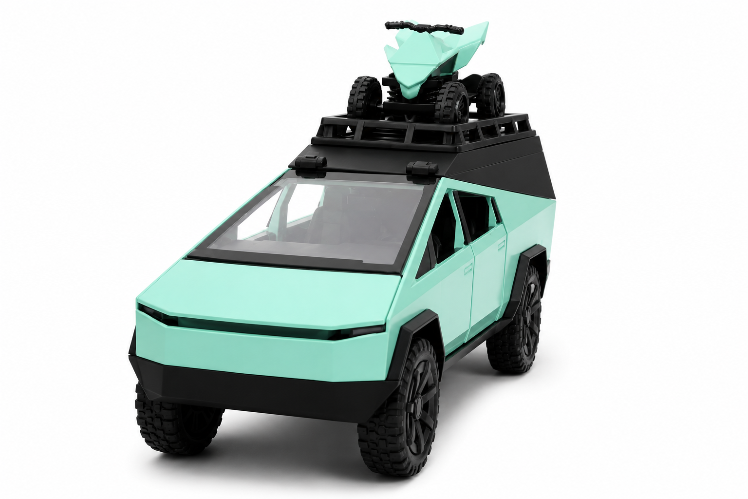 KLOOVY Cyber Truck with Quad Bike 1:32