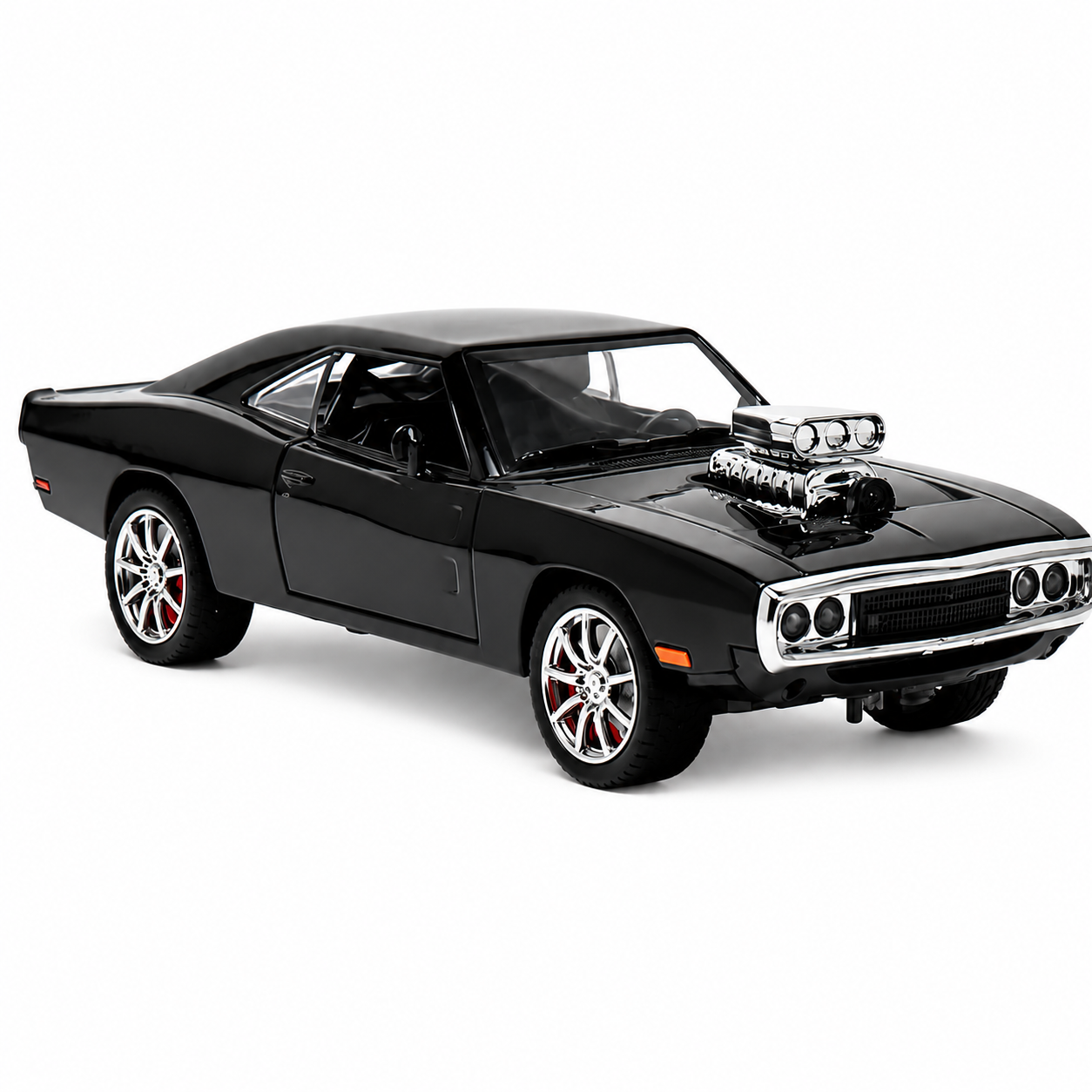 KLOOVY Dodge Charger Metal Car, Collectible Model, Scale 1:24