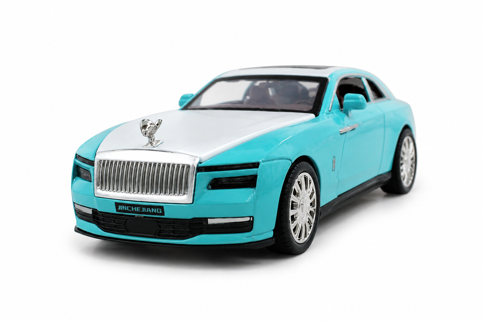 KLOOVY Rolls Royce Ghost Coupe 1:32 Scale Exclusive Alloy Metal Pull Back Die-cast Car Toy with Openable Doors & Light Music Boys Toys for Kids