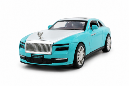 KLOOVY Rolls Royce Ghost Coupe 1:32 Scale Exclusive Alloy Metal Pull Back Die-cast Car Toy with Openable Doors & Light Music Boys Toys for Kids
