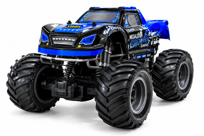 KLOOVY 1:8 Scale High-Speed Remote Control Monster Truck for Kids | 2.4GHz RC Off-Road Car | Rechargeable Battery & USB Charger | Big Wheels | Remote Control Toy for Boys & Girls 6+ Years