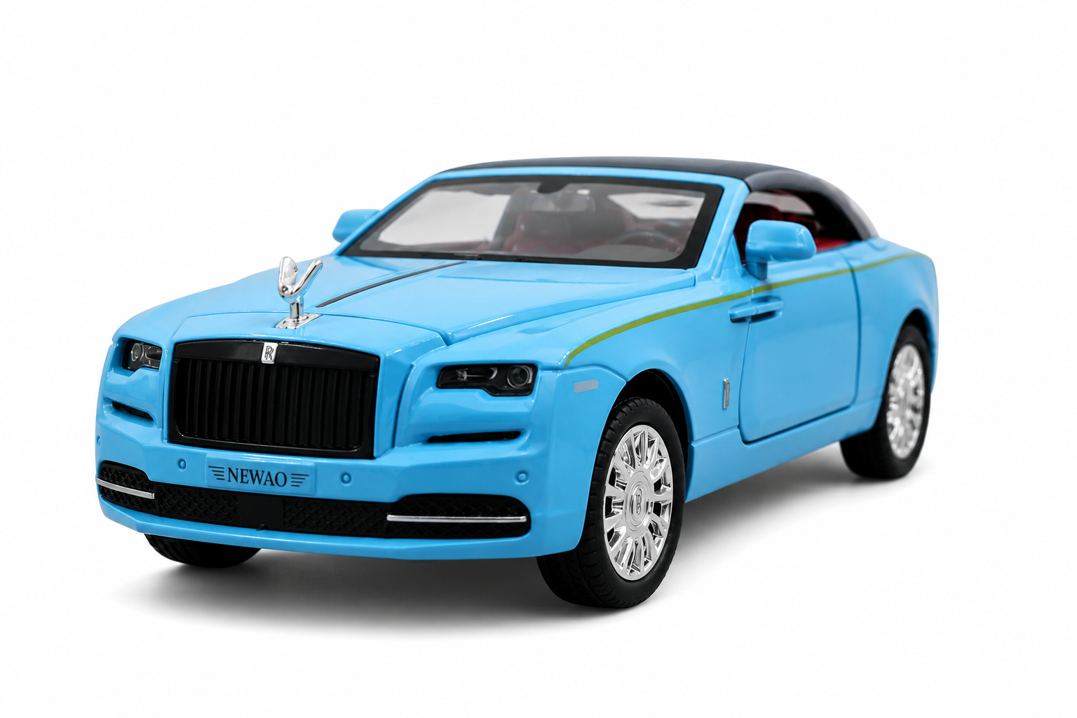 KLOOVY Rolls Royce Dawn 1:32 Scale Exclusive Alloy Metal Pull Back Die-cast Car Toy with Openable Doors & Light Music Boys Toys for Kids