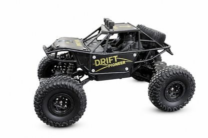 KLOOVY Rechargeable Remote Control Rock Crawler Car for Kids | 4x4 Off-Road RC Monster Truck with Smoke Mist Effect | 45° Climbing | High-Speed Toy Car for Boys & Girls 4+ Years