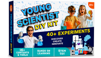 KLOOVY Science Explorer Kit - 40+ Experiments