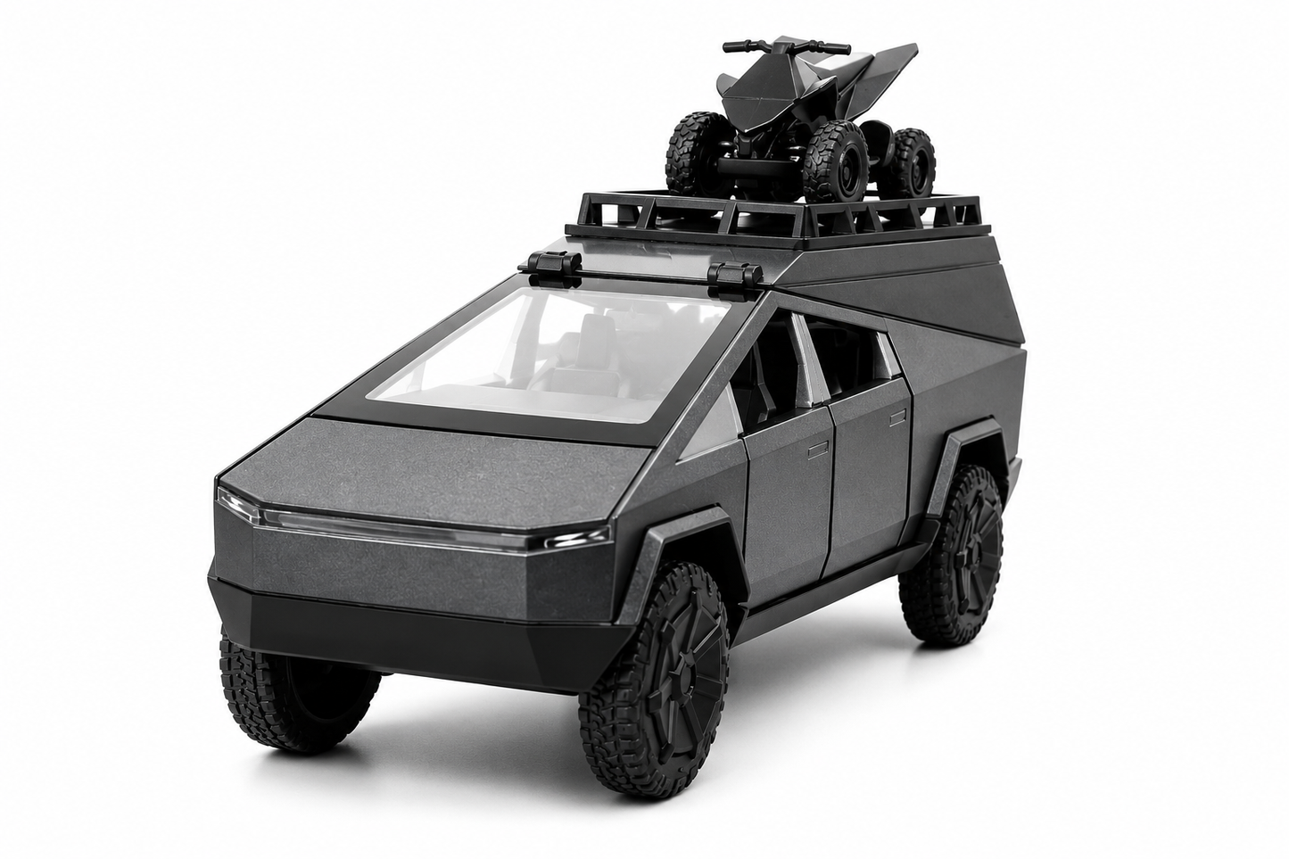 KLOOVY Cyber Truck with Quad Bike 1:32