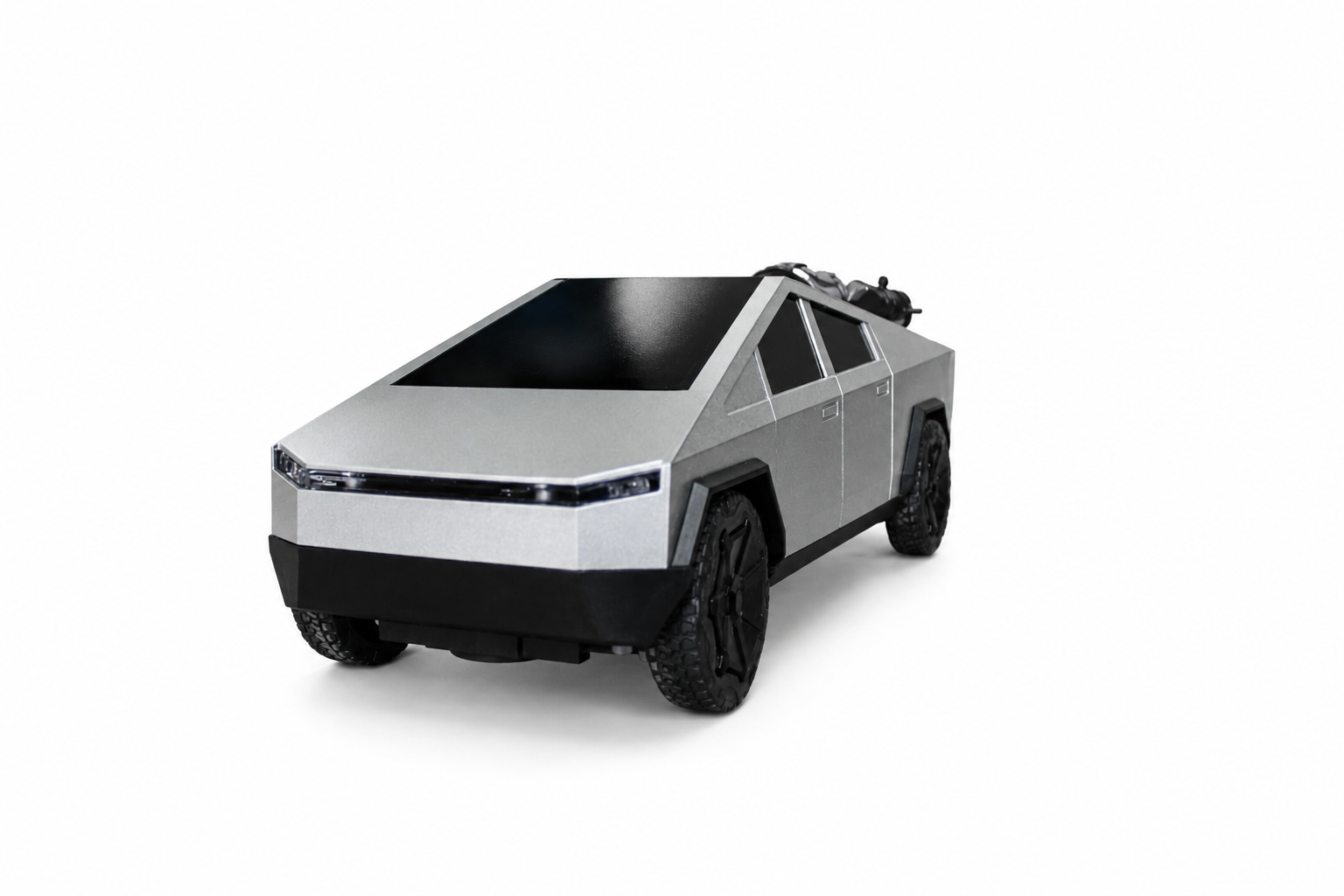 KLOOVY Tesla Cybertruck Model Car RC Toy with Realistic Smoke and Light Feature