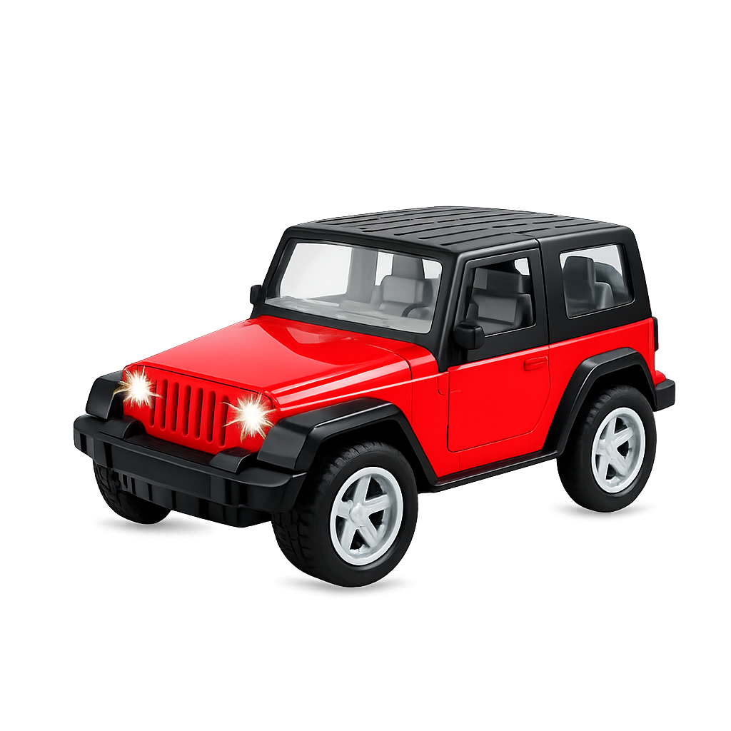 KLOOVY Spray 3D Smoke Car with Smoke Effect 4 x 4 1:20