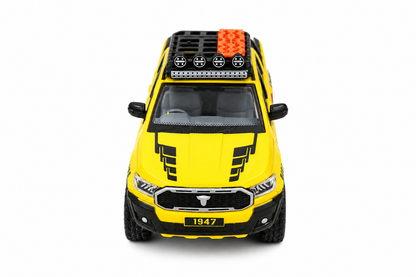 KLOOVY Tonka Dirt Drifter Pull Back Car Toy with Openable Tailgate and Doors for Kids