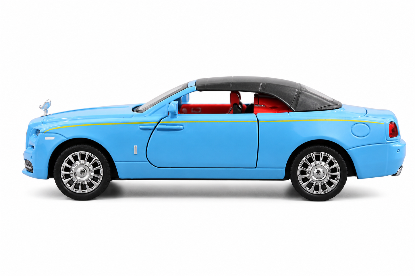 KLOOVY Rolls Royce Dawn 1:32 Scale Exclusive Alloy Metal Pull Back Die-cast Car Toy with Openable Doors & Light Music Boys Toys for Kids