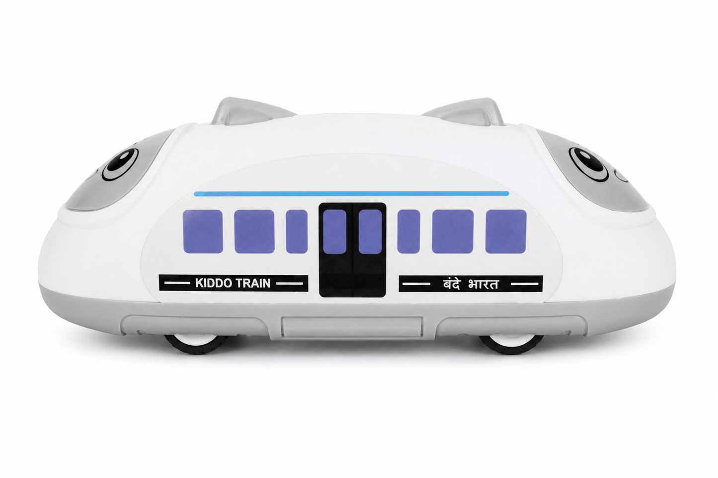 KLOOVY Double Back High Speed Rail Pull Back Train Toy for Kids | Gift for Boys & Girls 3+ Years