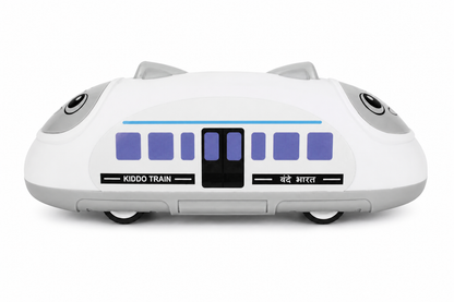 KLOOVY Double Back High Speed Rail Pull Back Train Toy for Kids | Gift for Boys & Girls 3+ Years