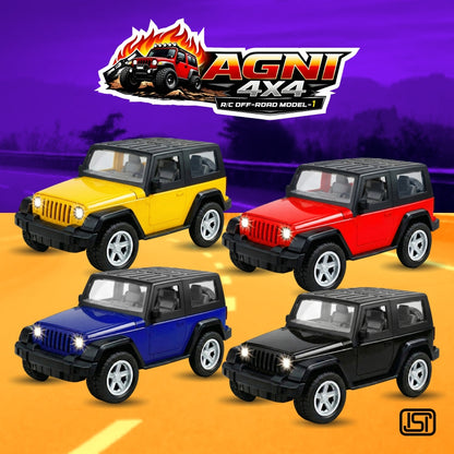 KLOOVY Spray 3D Smoke Car with Smoke Effect 4 x 4 1:20