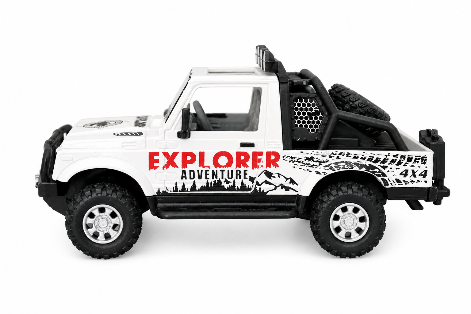 KLOOVY New Explorer Adventure Car For Kids, Pull Back Toys Action, Durable Quality