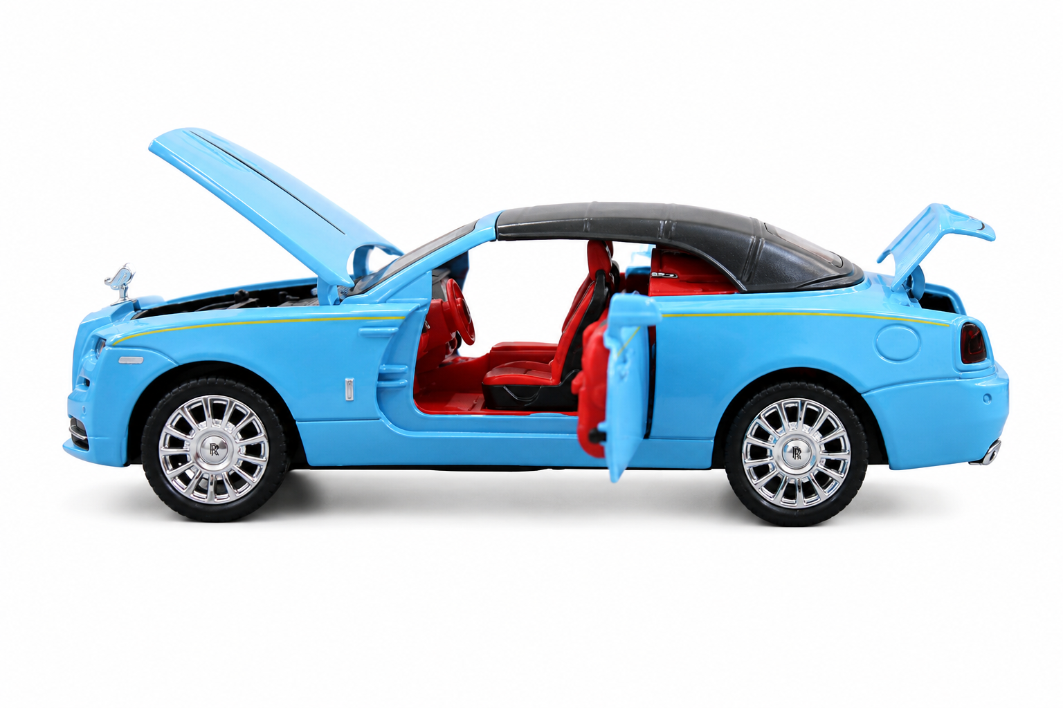 KLOOVY Rolls Royce Dawn 1:32 Scale Exclusive Alloy Metal Pull Back Die-cast Car Toy with Openable Doors & Light Music Boys Toys for Kids