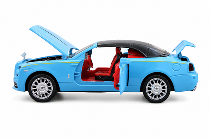 KLOOVY Rolls Royce Dawn 1:32 Scale Exclusive Alloy Metal Pull Back Die-cast Car Toy with Openable Doors & Light Music Boys Toys for Kids