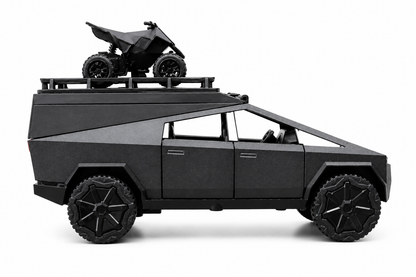 KLOOVY Cyber Truck with Quad Bike 1:32