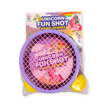 KLOOVY Magic Shot Hand Tennis Superhero Set | 2 Hand Tennis Paddles with 2 Soft Smiley Balls | Indoor & Outdoor Sports Toy | Adjustable Hand Strap | Kids Boys & Girls Age 6+