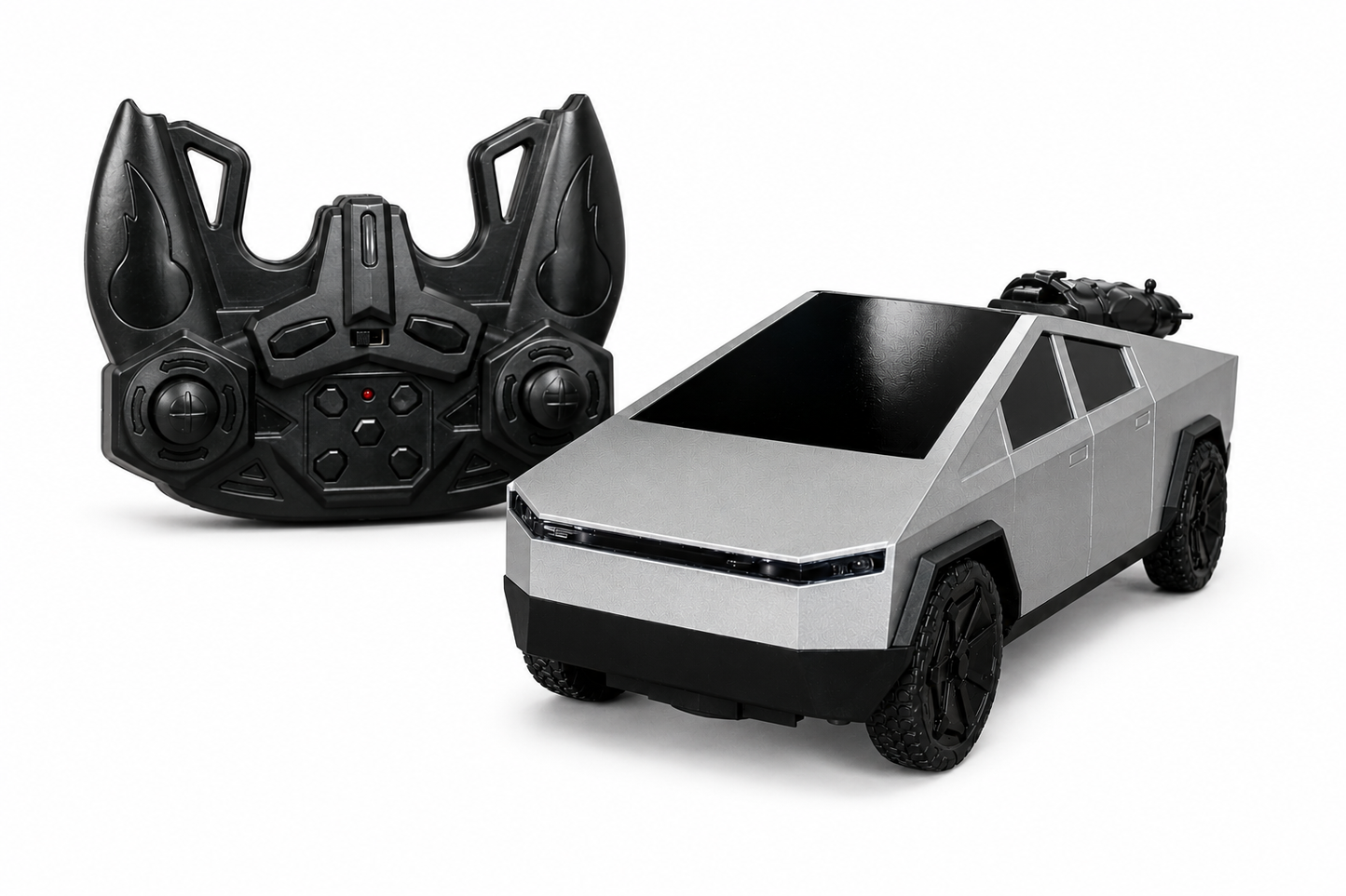 KLOOVY Tesla Cybertruck Model Car RC Toy with Realistic Smoke and Light Feature