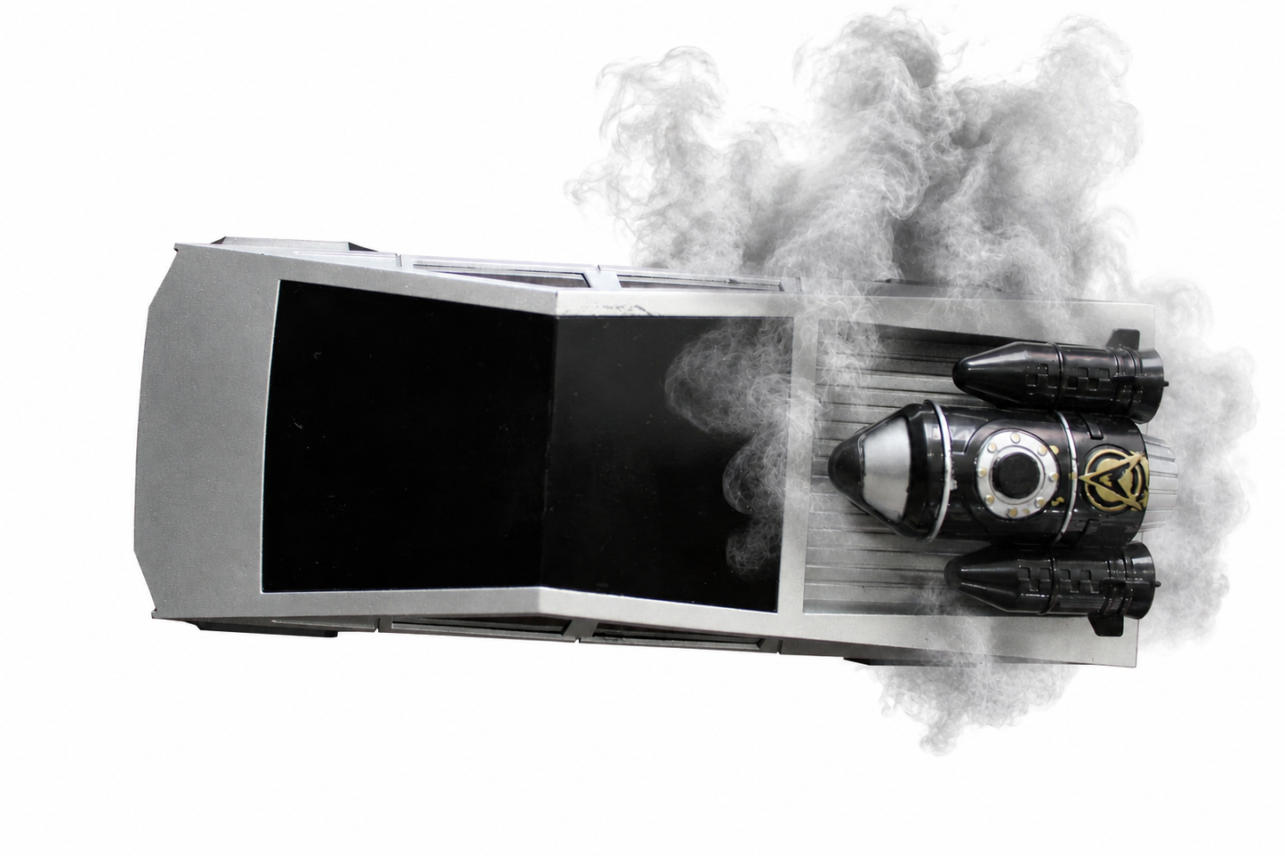 KLOOVY Tesla Cybertruck Model Car RC Toy with Realistic Smoke and Light Feature